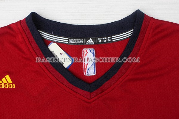 Maillot Manche Courte Cleveland Cavaliers James Rouge